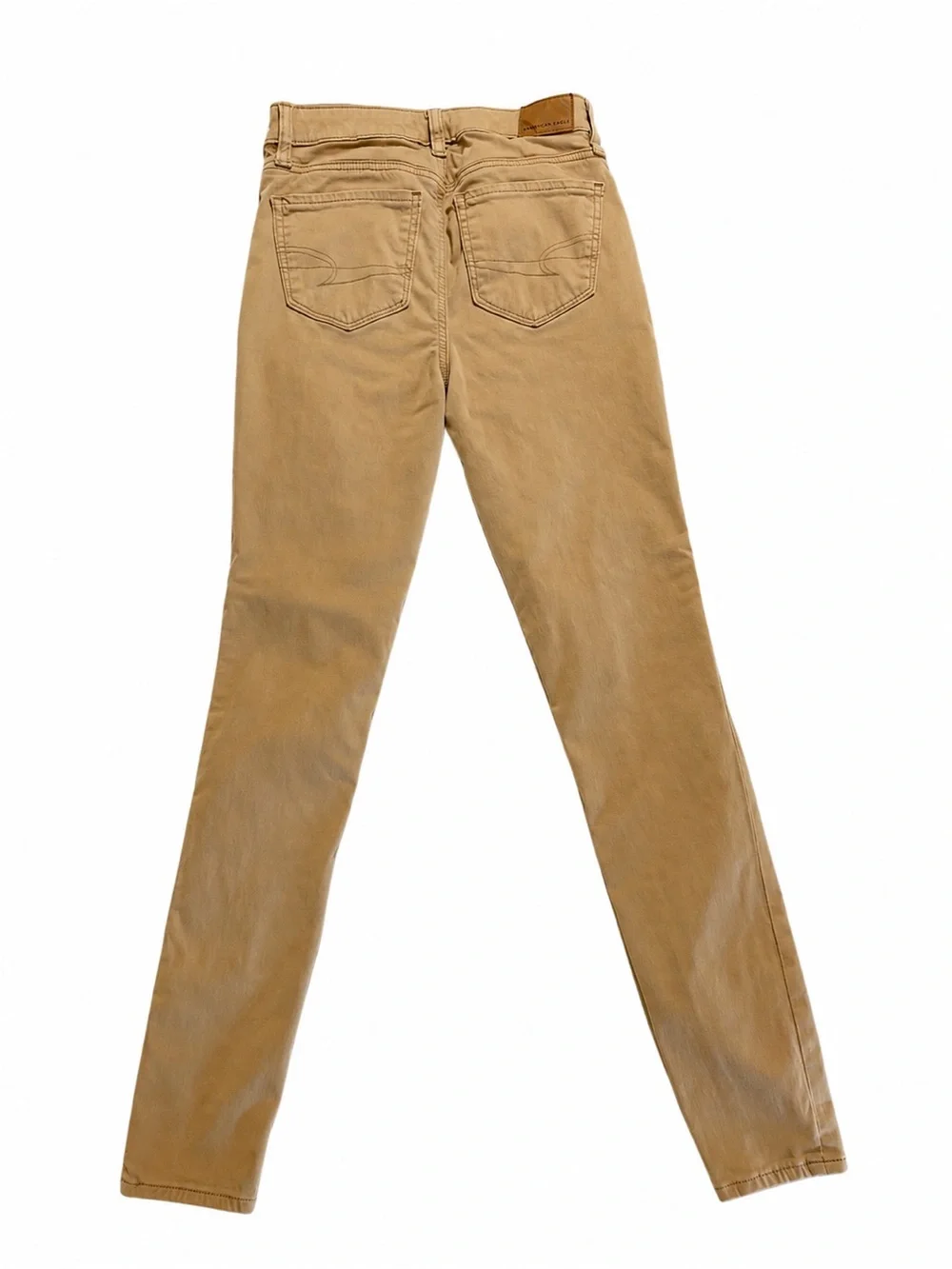 American Eagle Outfitters Women’s Tan Skinny Khaki Pants